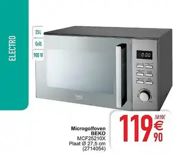 Cora Microgolfoven Beko Mcf25210x aanbieding