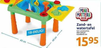 Action Zand- En Watertafel aanbieding