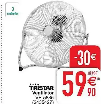 Cora Tristar Ventilator Ve-5885 aanbieding