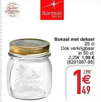 Cora Bokaal Met Deksel 25 Cl aanbieding