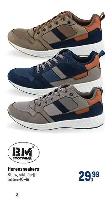 Bm Footwear Herensneakers