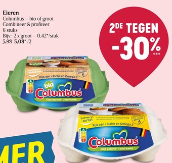 Delhaize Eieren aanbieding