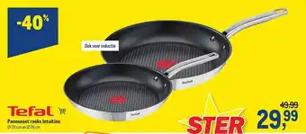 Makro Tefal Pannenset Reeks Intuition aanbieding