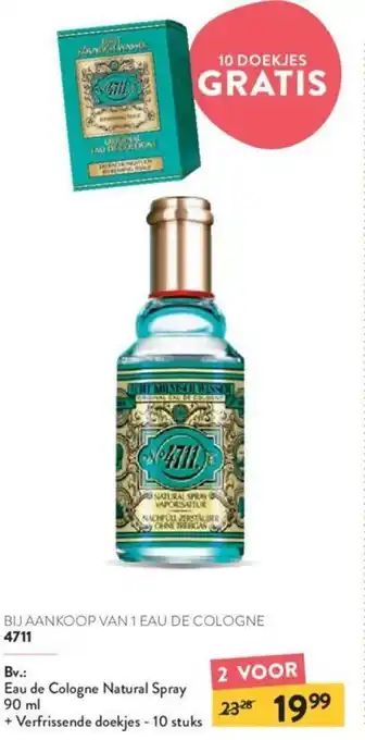 Eau de Cologne Natural Spray 90 ml