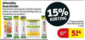 Kruidvat Afterbite Insecticide aanbieding