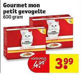 Kruidvat Gourmet Mon Petit Gevogelte aanbieding