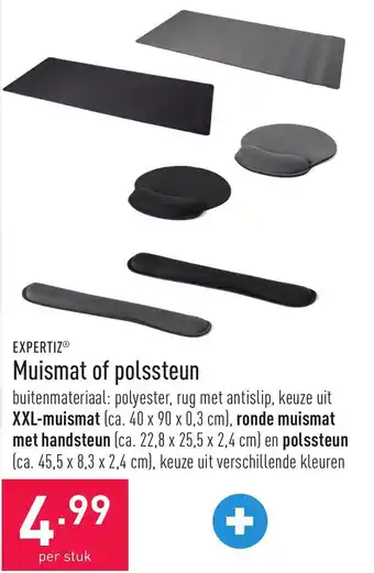 Expertiz muismat of polssteun