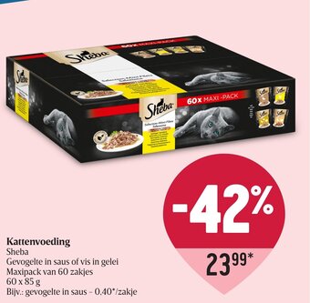 Delhaize Kattenvoeding aanbieding