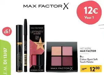 Di Max Factor Colour Xpert Soft Touch Palette aanbieding