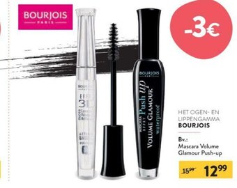 Di Bourjois Mascara Volume Glamour Push-up aanbieding