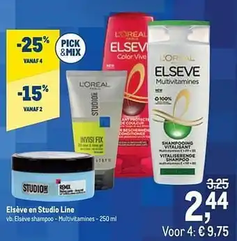 Elsève shampoo - multivitamines 250 ml
