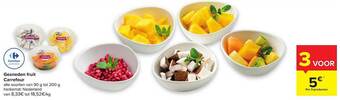 Carrefour Gesneden Fruit Carrefour aanbieding