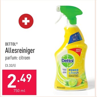 ALDI Dettol allesreiniger 750ml aanbieding