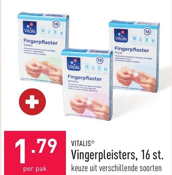 ALDI Vitalis vingerpleisters, 16 st. aanbieding