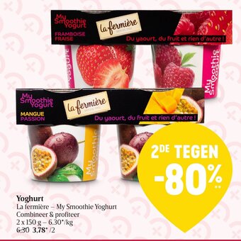 Delhaize Yoghurt aanbieding