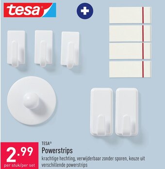 ALDI Tesa powerstrips aanbieding