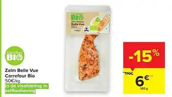 Zalm belle vue carrefour bio