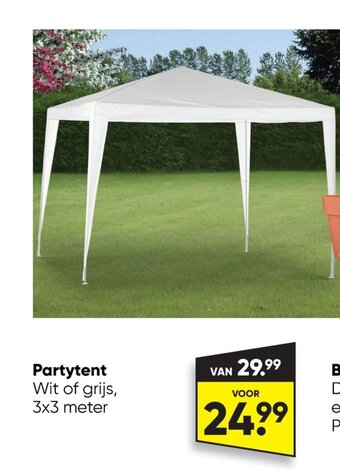 Big Bazar Partytent aanbieding