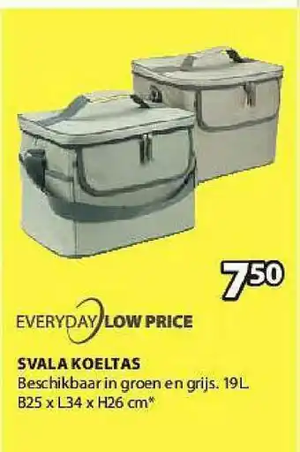Jysk Svala koeltas aanbieding