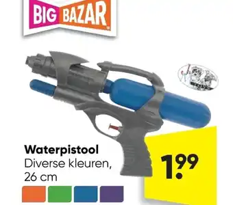 Big Bazar Waterpistool 26cm aanbieding