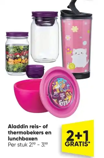 Aladdin reis- of thermobekers en lunchboxen