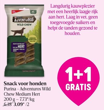 Delhaize Snack voor honden aanbieding