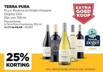 Jumbo Terra pura 750 ml aanbieding