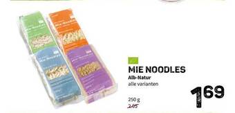 Mie noodles alb-natur