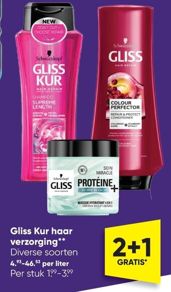 Gliss kur haar verzorging