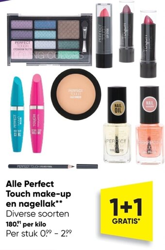 Big Bazar Alle perfect touch make-up en nagellak aanbieding