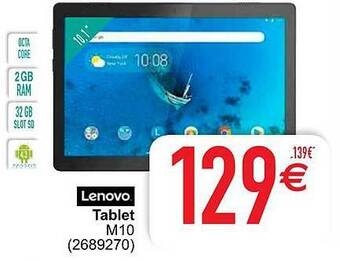 Cora Lenovo tablet m10 aanbieding