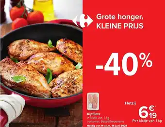 Carrefour Market Kipfilets -40% aanbieding
