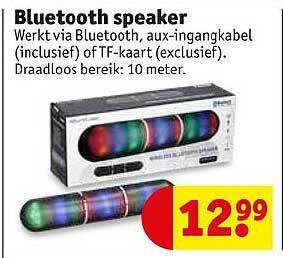 Bluetooth speaker