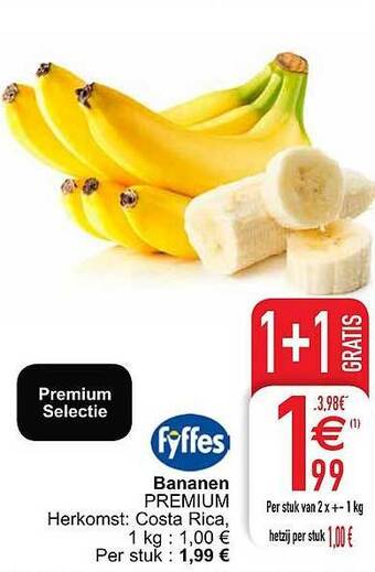 Cora Bananen aanbieding