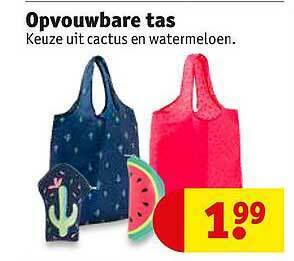 Opvouwbare tas