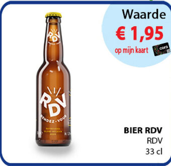 Cora RDV Bier 33 cl aanbieding