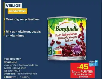 Peulgroenten bonduelle