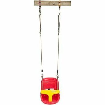 Brico SwingKing schommelzitje voor baby’s rood/geel aanbieding