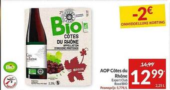 Intermarché Aop côtes du rhône aanbieding