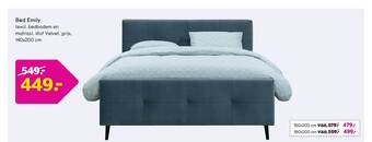 Leen Bakker Bed emily aanbieding