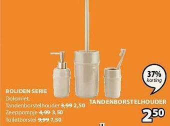 Jysk Boliden serie, tandenborstelhouder aanbieding