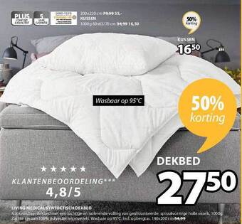 Jysk Living medical synthetisch dekbed aanbieding
