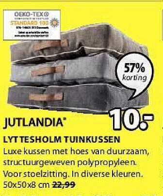 Jysk Lyttesholm tuinkussen aanbieding
