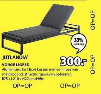 Jysk Vonge ligbed aanbieding