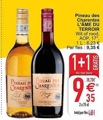 Cora Pineau Des Charentes L'ame Du Terroir aanbieding