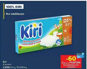 Carrefour Market Kiri 114g aanbieding