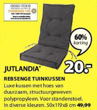 Jutlandia Rebsenge Tuinkussen