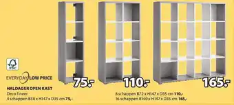 Jysk Haldager Open Kast aanbieding