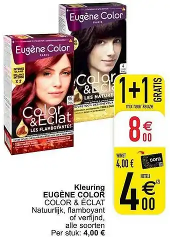 Cora Kleuring Eugène Color, Color & éclat aanbieding