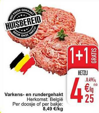 Cora Varkens- En Rundergehakt aanbieding